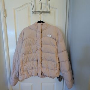 The North Face Women's Pink Puffer Jacket